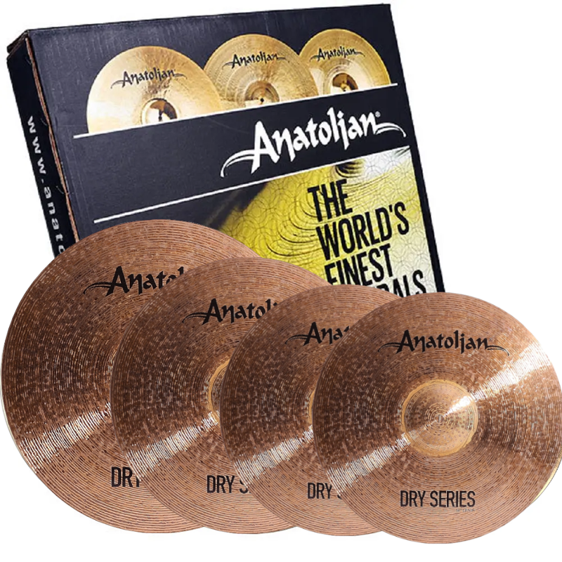 Anatolian Ultimate DRYPACK | Cymbal Pack