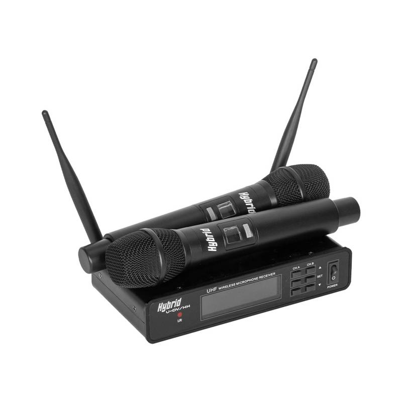 Hybrid U-DV/HH | Dual Handheld Cordless Mic System