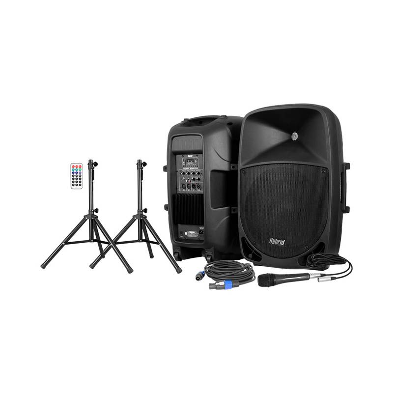Hybrid Party Starter 15 | 15″ Active-Passive combo system