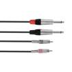 Hybrid CABHYB041 | 1.8M Dual RCA - Jack Cable 2