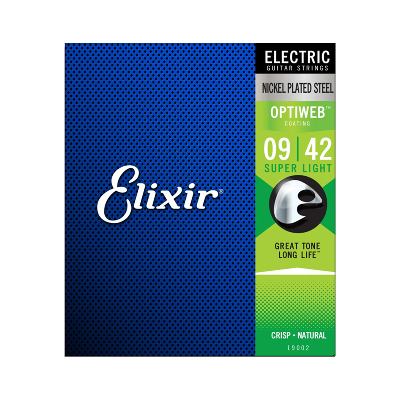 Elixir 19002 | 09-42 Electric Guitar Strings (Optiweb)