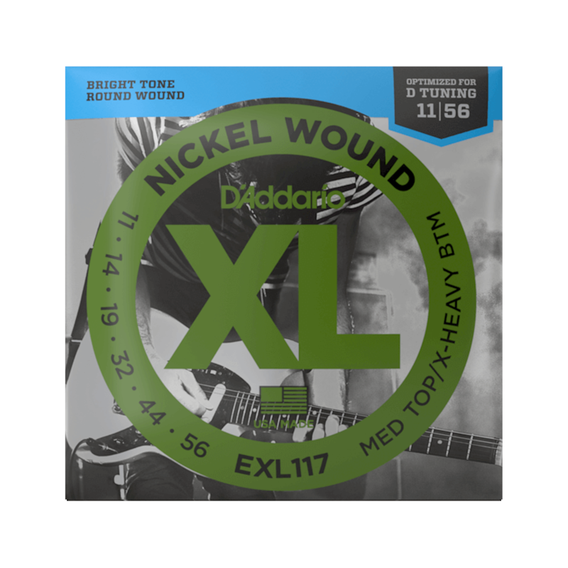 D'addario EXL117 | 11-56 Electic Guitar Strings