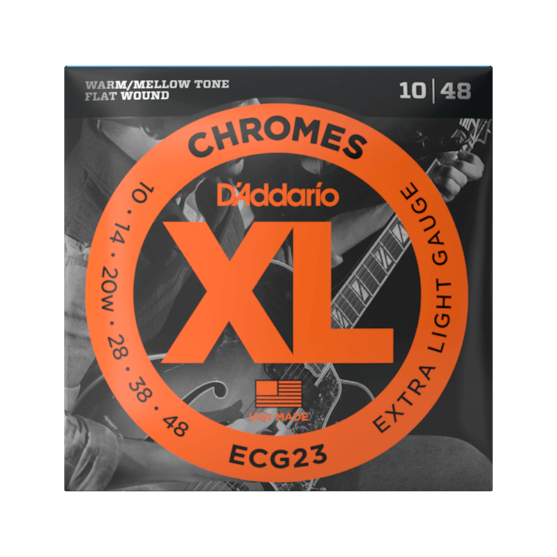 D'addario ECG23 | 10-48 Chromes Electric Guitar Strings