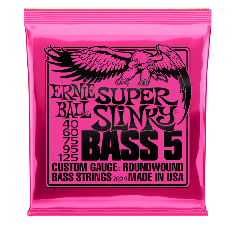 Ernie Ball 2824 | Super Slinky 5 String Bass Strings