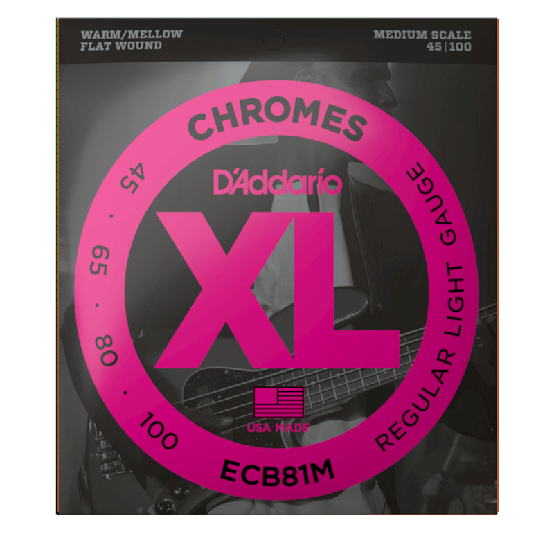 D'addario ECB81M | 45-100 4 String Bass Strings