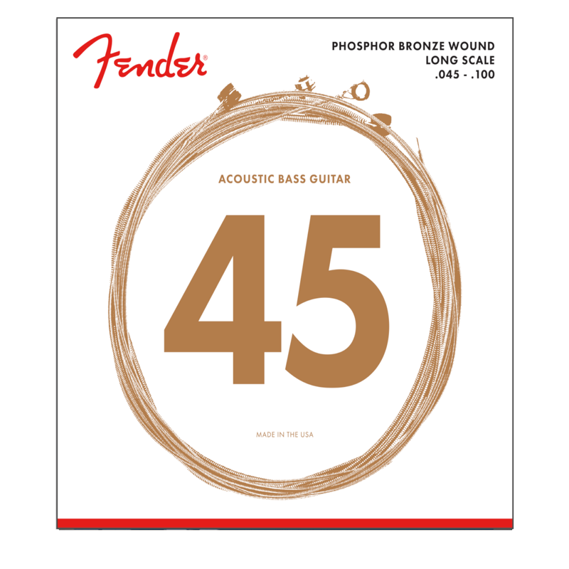 Fender 8060 | P/Bronze  45-100 4 String Acoustic Bass Strings