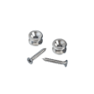 D'addario PWEP202 | Chrome Strap Button Set