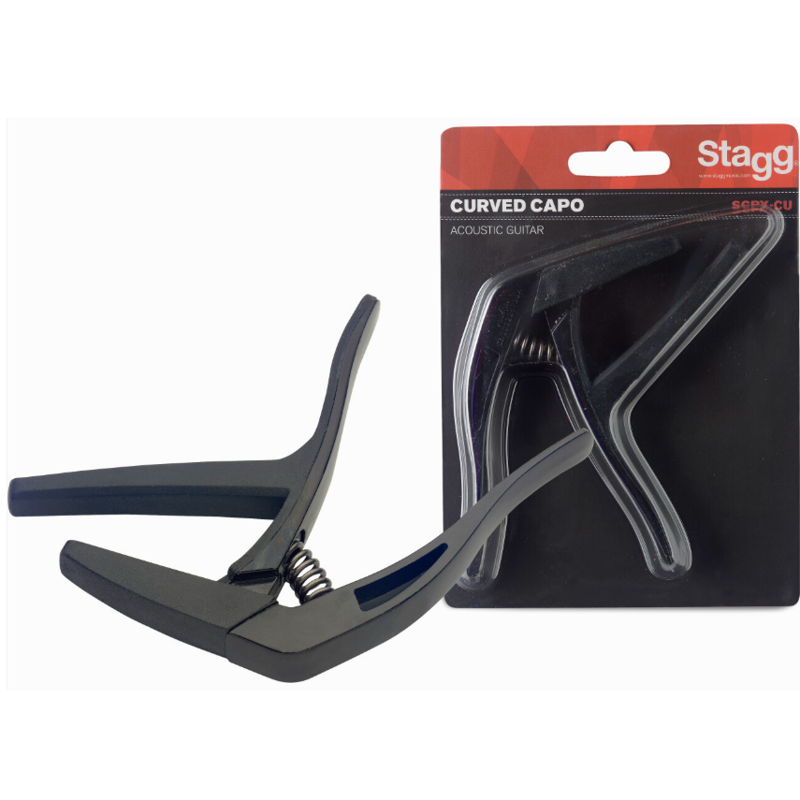 Stagg SCPX-CU BK | Trigger Capo (Black)