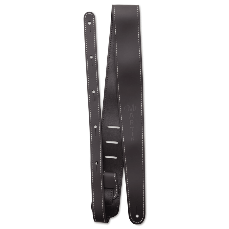 Martin 18A0046 | Slim Style Leather Strap (Black)