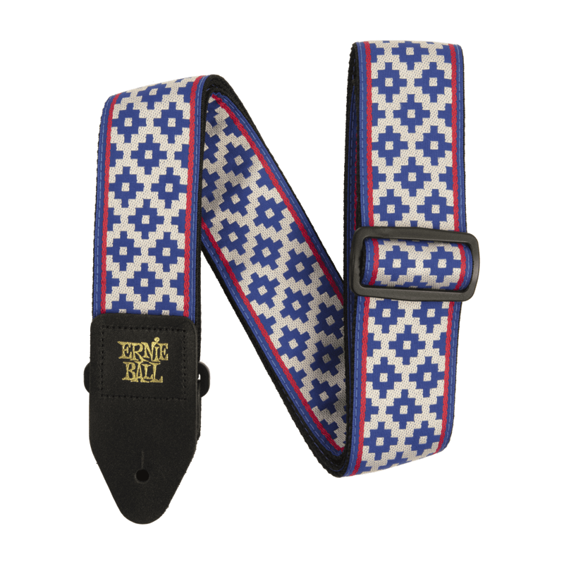 Ernie Ball 5336 | Classic Jacquard Guitar Strap (Blue Crux)