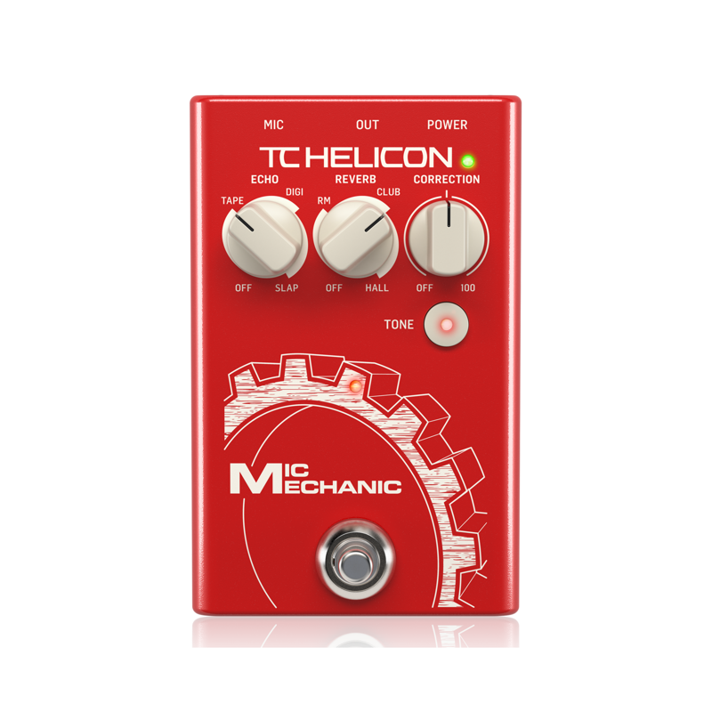 TC Helicon Mic Mechanic 2 | Vocal Effects Pedal