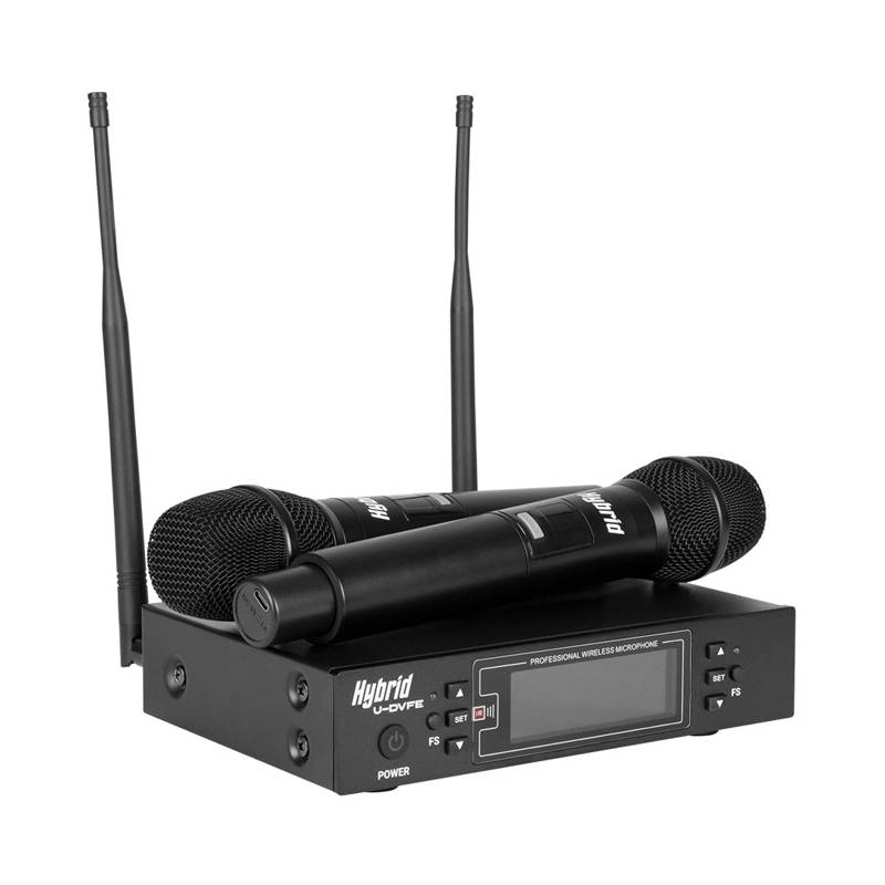 Hybrid U-DVFE | Dual Handheld Cordless Mic System