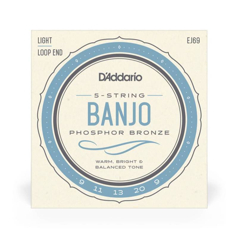 D'addario EJ69 | 5 String Banjo Strings