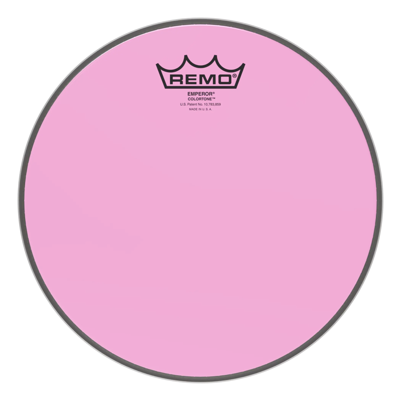 Remo BE-0310-CT-PK | 10: Emperor Colortone Tenor Drumhead (Colortone Pink)