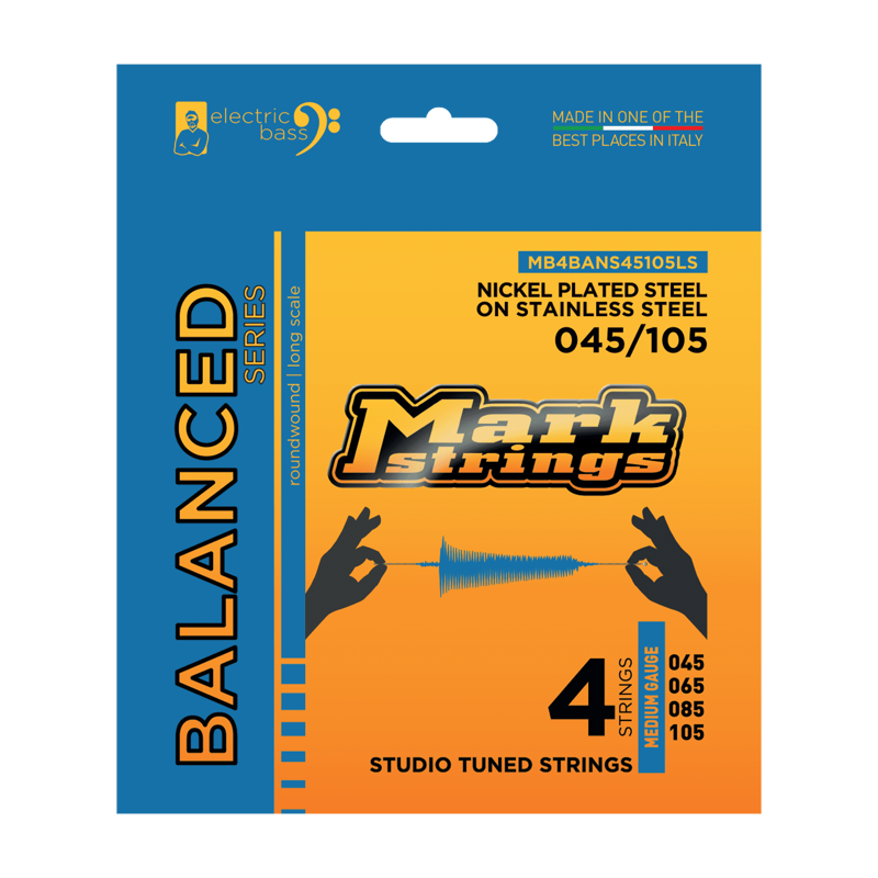 Mark Bass MB4BANS45105LS | 4 String 45-105 Med Bass Strings