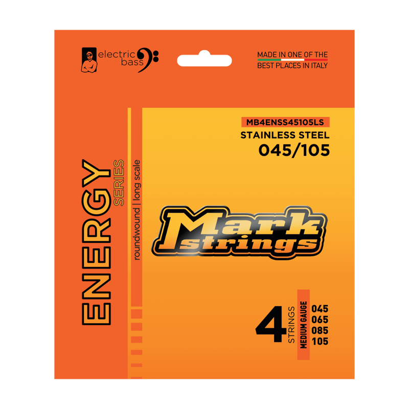 Mark Bass MB4ENSS45105LS | 4 String 45-105 Bass Strings