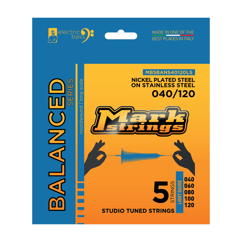 Mark Bass MB5BANS40120LS | 5 Strings 40-120 Bass Strings
