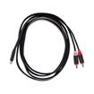 RubiQube TCDRC | Type C to Dual RCA Cable 1.8M 2