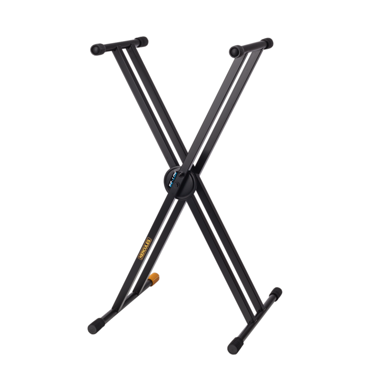 Hercules KS120B | EZ Lok Double X Keyboard Stand