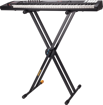Hercules KS120B | EZ Lok Double X Keyboard Stand 2