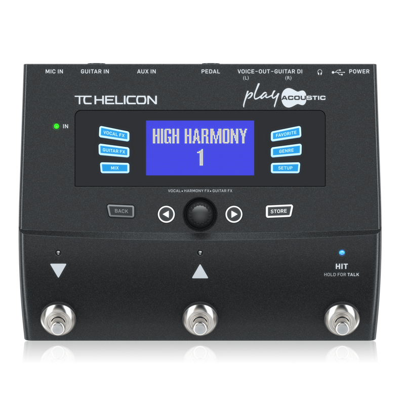 TC Electronic PLAY ACOUSTIC | Vocal & Acoustic Multi Effects Pedal