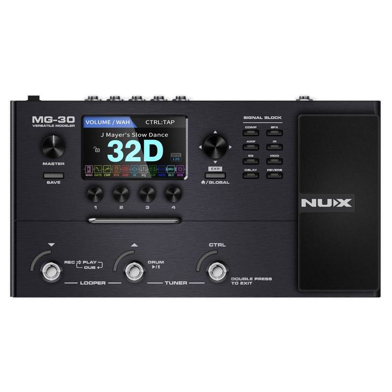 NUX MG-30 | Guitar Multi Effects Pedal