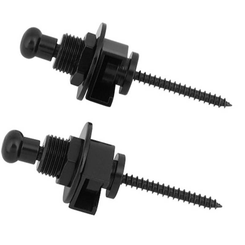 Warwick SP30315 | S Style Security Lock Strap Locks (Black)