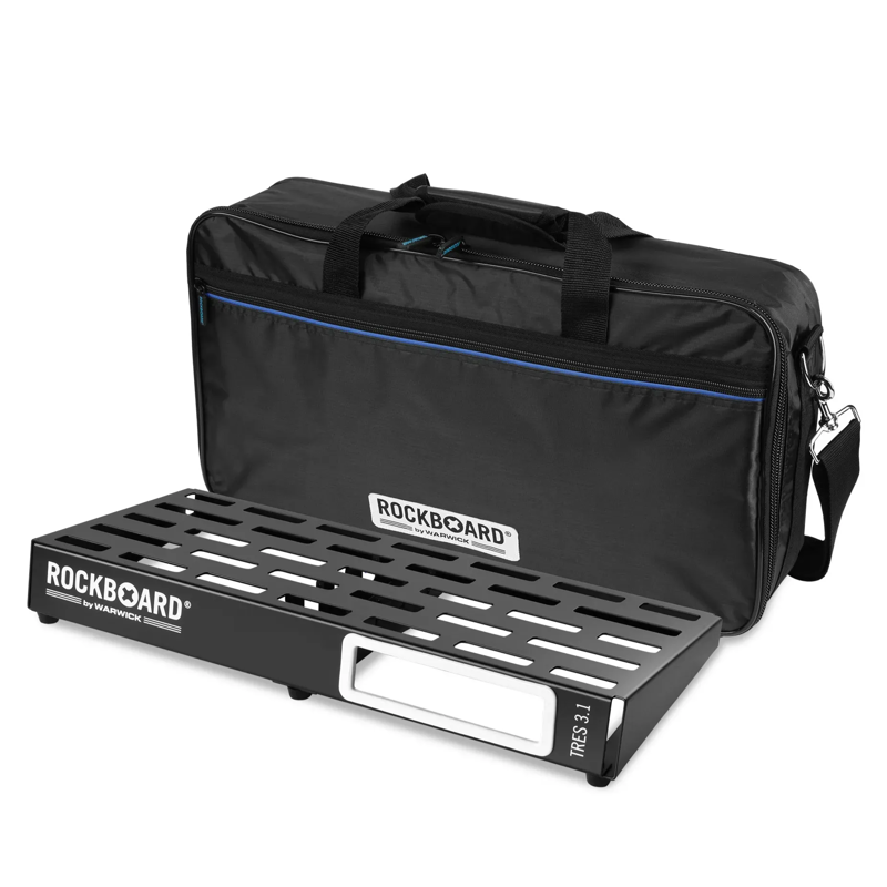 RockBoard TRES 3.1 | Pedalboard with Gig Bag