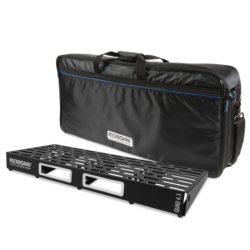 RockBoard QUAD 4.3 | Pedalboard with Gig Bag