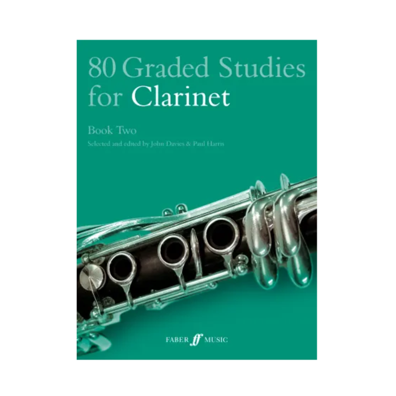 80 Graded Studies for Clarinet | Book Two (Instrumental Solo)