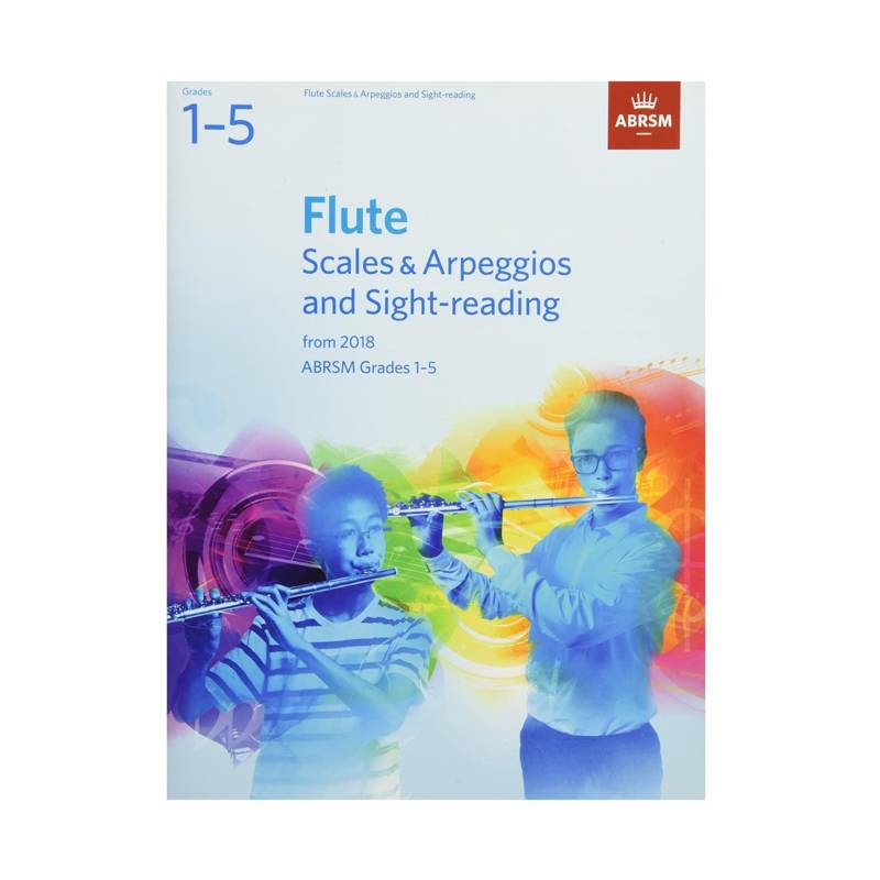 ABRSM Scales & Arpeggios and Sight Reading | for Flute Grade 1-5 From 2018