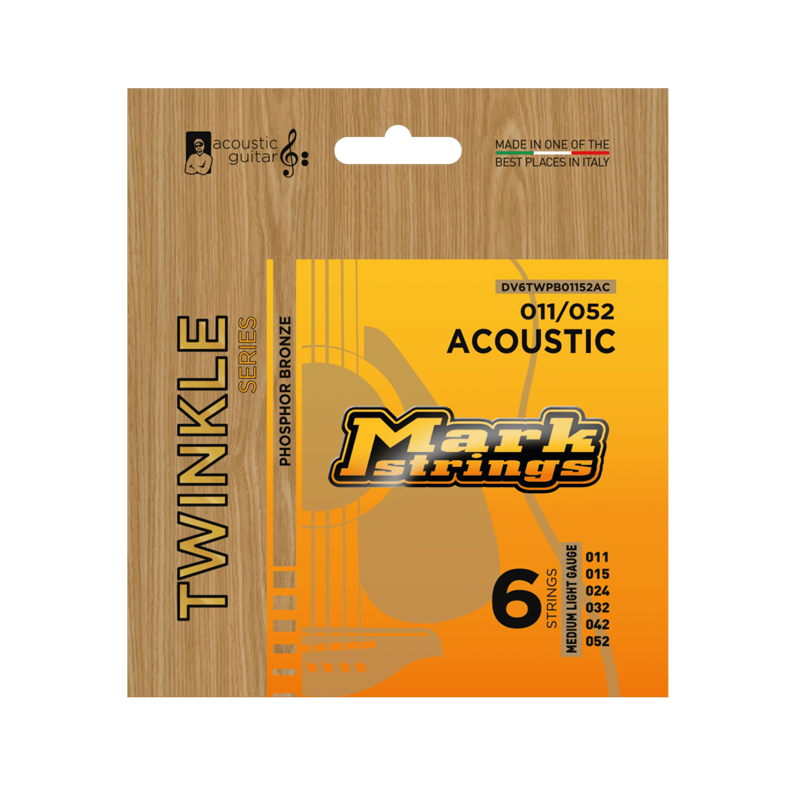 Mark Bass DV6TWPB01152AC | P/Bronze Acoustic Strings 11-52