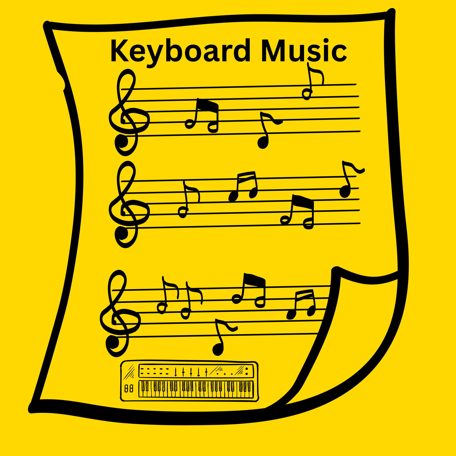 Picture for category Keyboard Music
