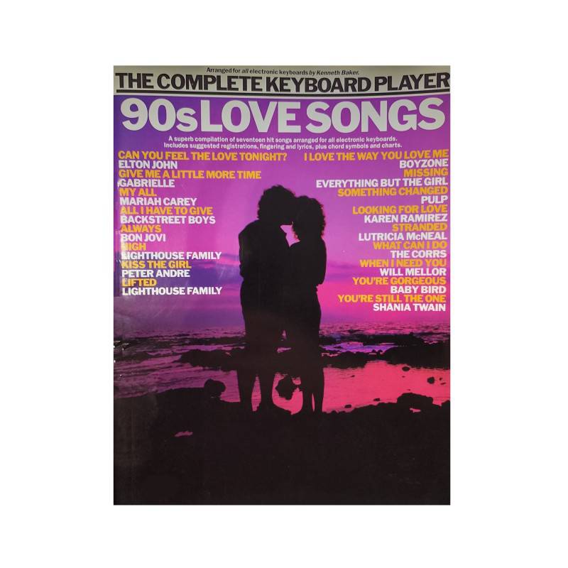 The Complete Keyboard Player | 90s Love Songs
