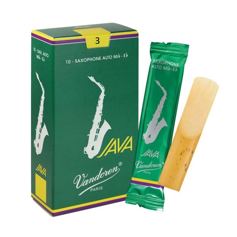 Vandoren Java Reeds | Alto Sax 3 (Single Reeds)