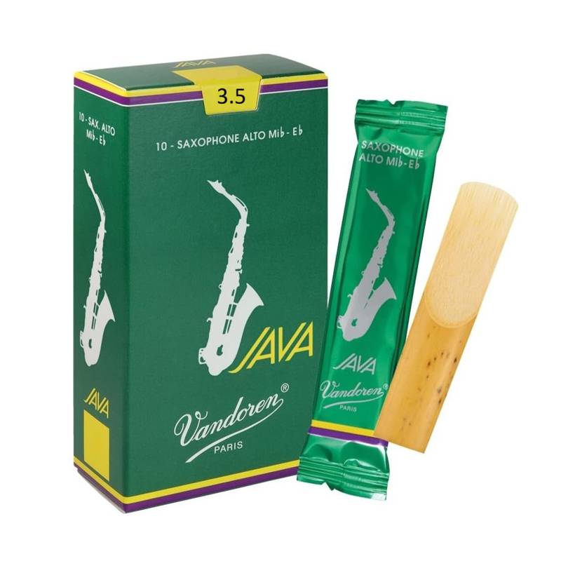 Vandoren Java Reeds | Alto Sax 3.5 Single Reeds