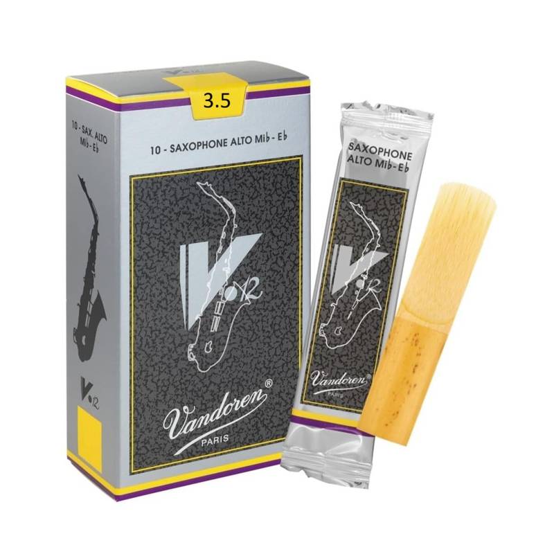 Vandoren V12 Reeds | Alto Sax 3.5 (Single Reeds)