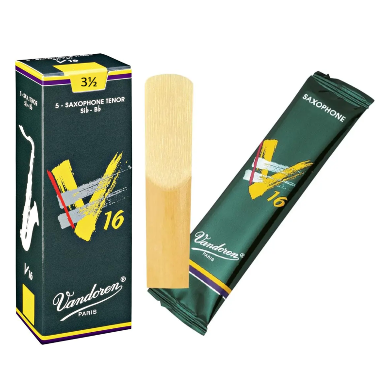 Vandoren V16 Reeds | Tenor Sax 3.5 (Single Reeds)