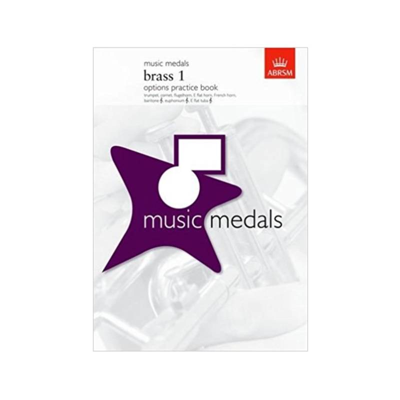 ABRSM Music Medals | Brass 1 Options Practice Book