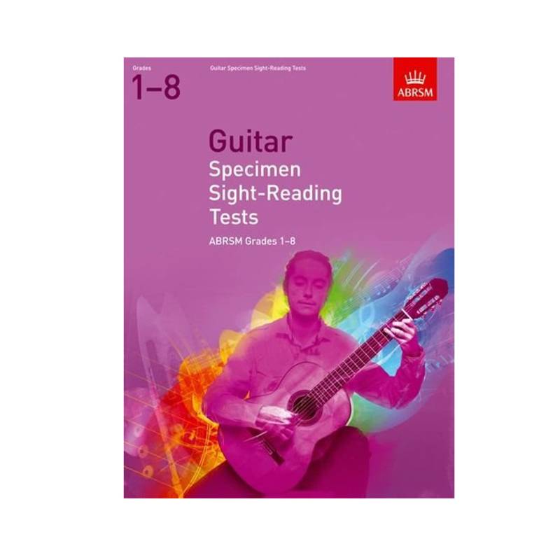 ABRSM Specimen Sight Reading Tests | for Guitar Grades 1-8