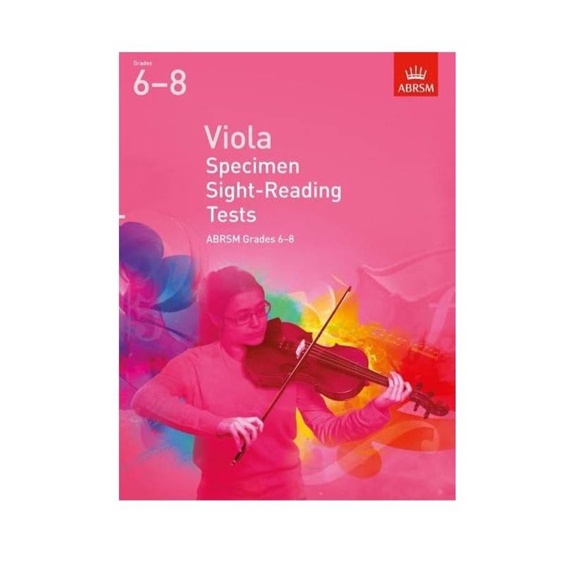 ABRSM Specimen Sight Reading Tests | for Viola Grades 6-8