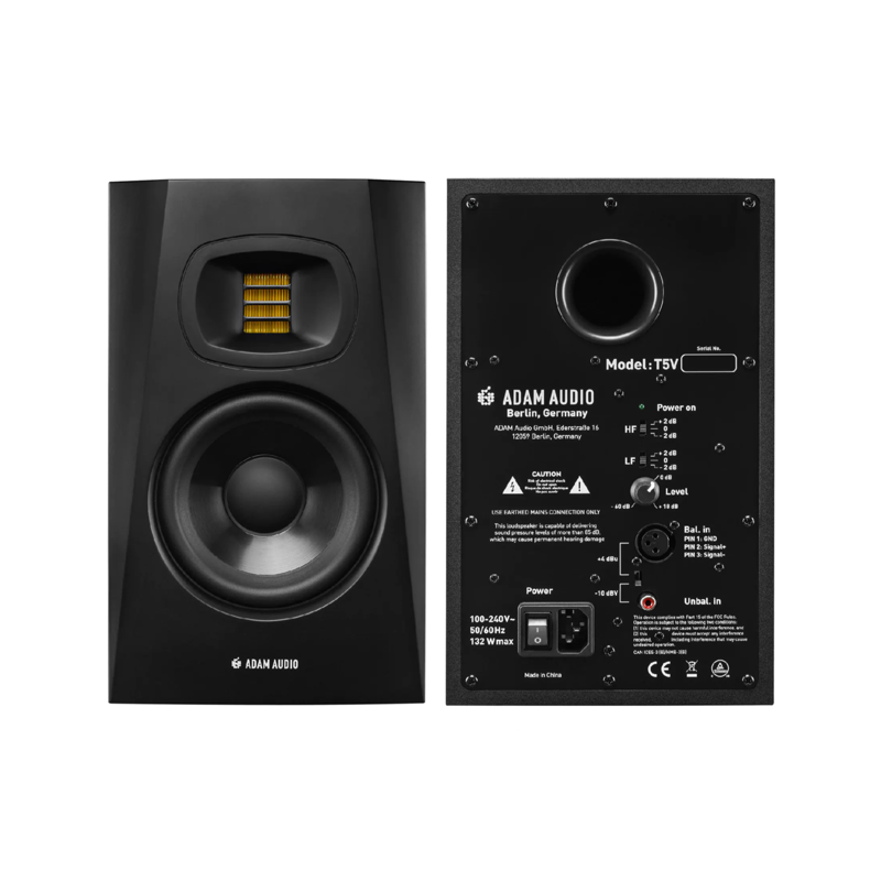 Adam Audio T5V Studio Monitors
