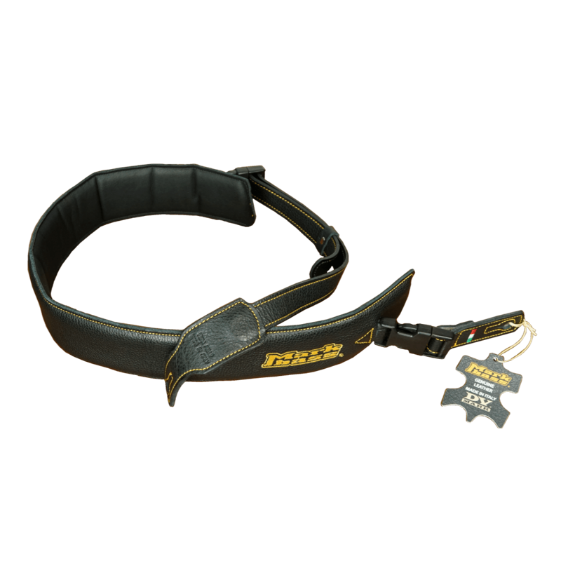 Mark Bass MBA195058Y | Leather Bass Strap (Black)
