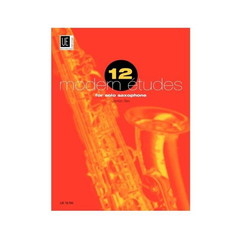 12 Modern Etudes | For Solo Saxophone (James Rae)