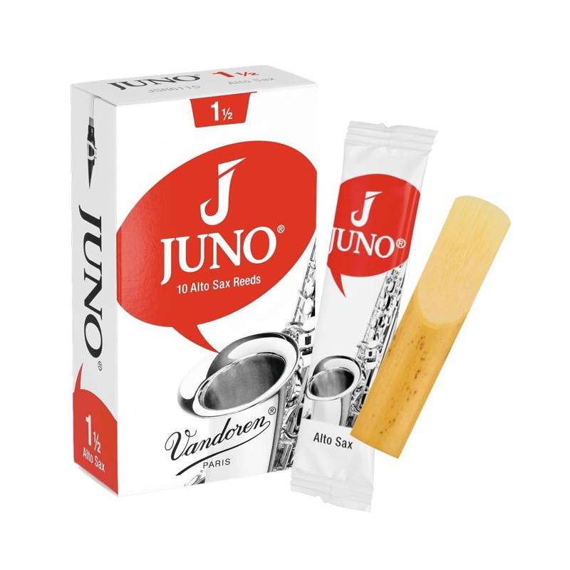 Vandoren Juno Reeds | Alto Sax 1.5 (Single Reeds)