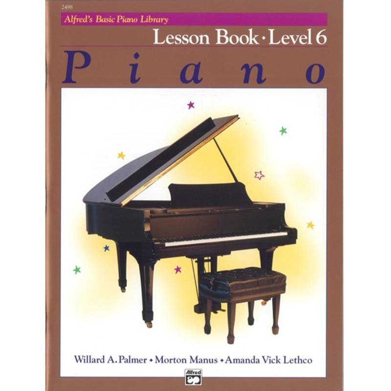 Alfred's Basic Piano Library | Lesson Book Level 6