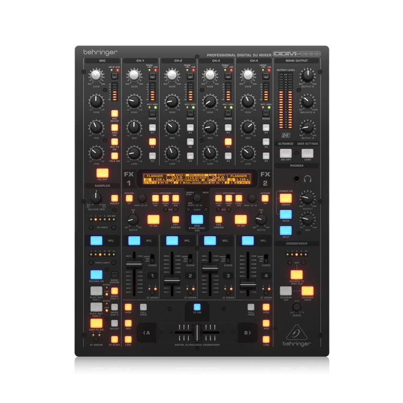 Behringer DDM4000 | 5 Channel Digital DJ Mixer