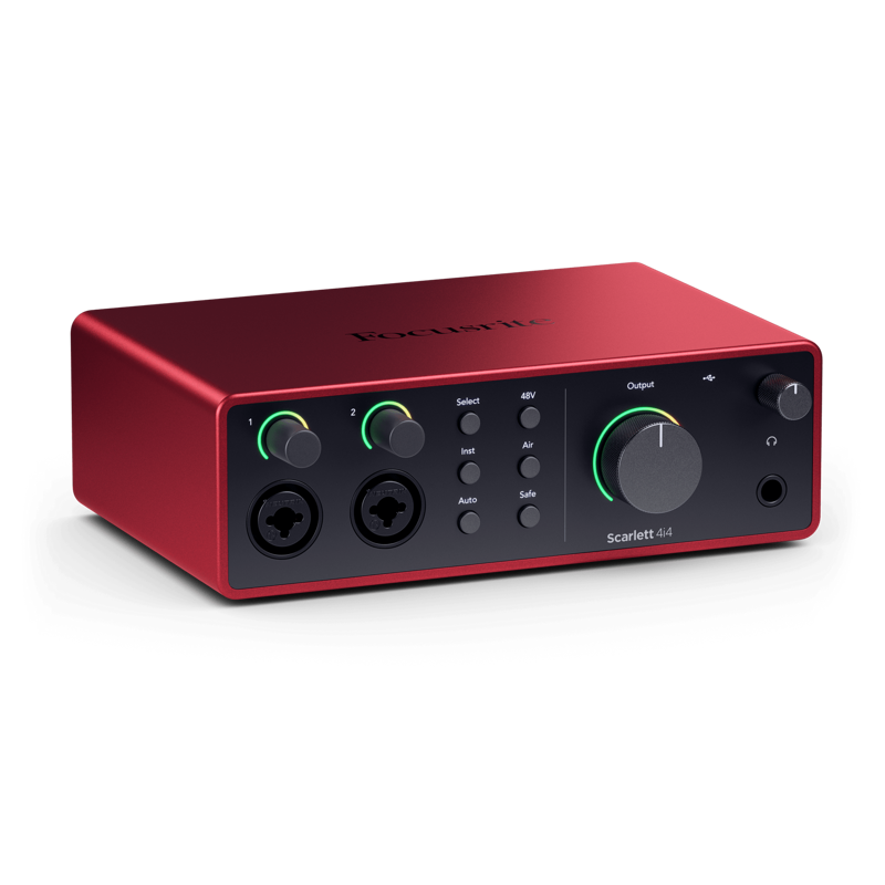 Focusrite Scarlett 4i4 4th Gen | 4in - 4out Audio Interface