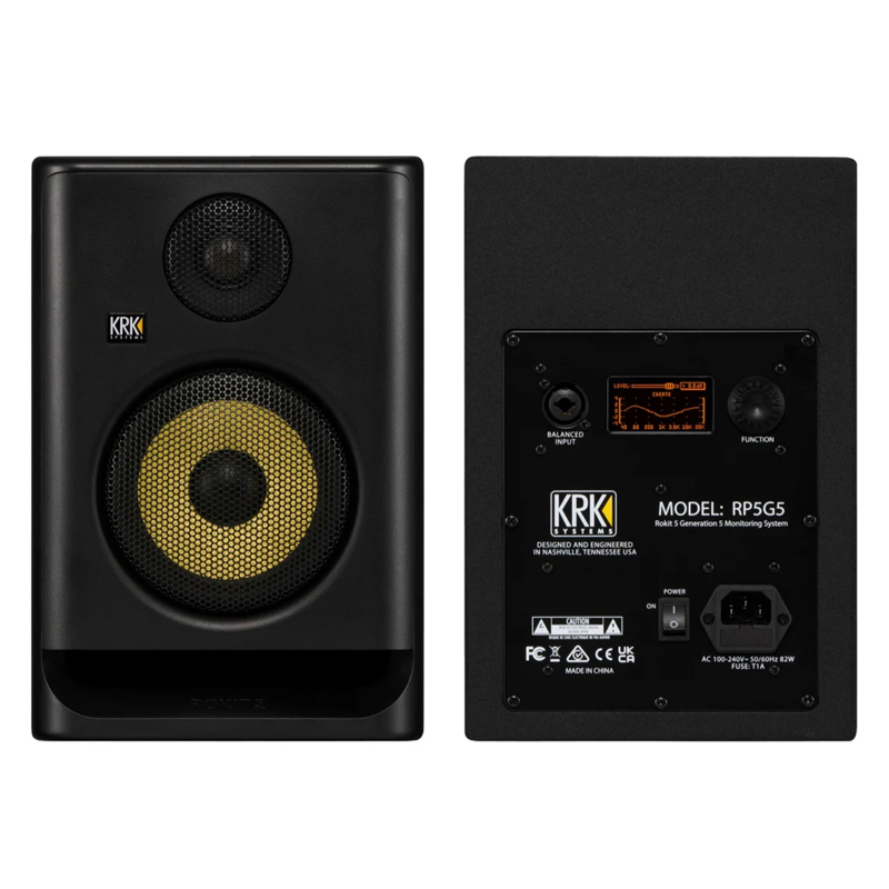 KRK RP5G5 | 5" Studio Monitors (Pair)