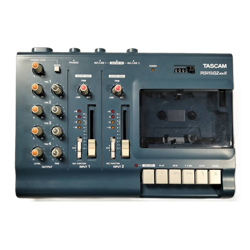 Tascam Porta02mkII | 4 Track Mini Studio Recorder